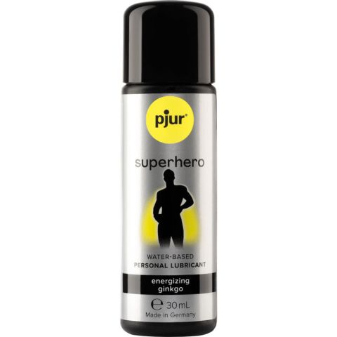 PJUR - LUBRIFICANTE ENERGIZANTE SUPER-HERÓI GINKGO 30 ML