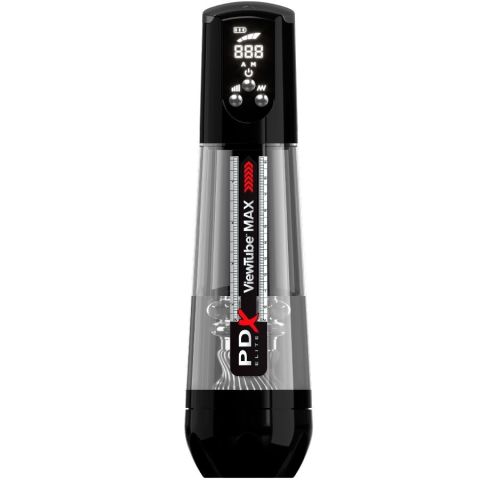 PDX ELITE - VIEWTUBE MAX VIEW MASTURNADOR AUTOMÁTICO COM SUCÇÃO TRANSPARENTE