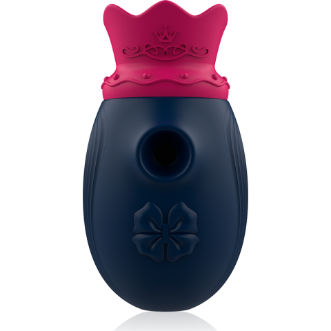 INTENSE - ESTIMULADOR DE CLITÓRIS 10 MODOS DE SUCÇÃO E LAMBER - AZUL