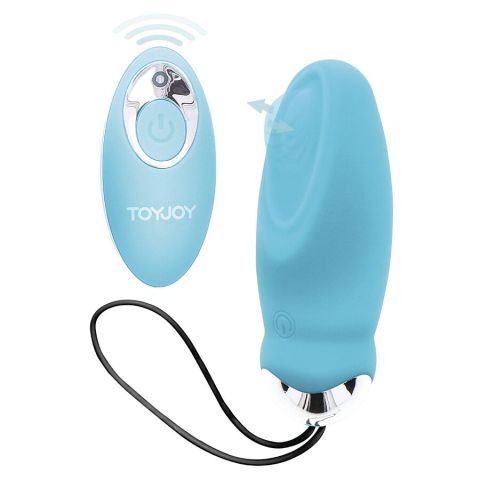 TOYJOY - FELICIDADE, EU ESTOU TÃO EXCITADO VIBRADOR COM CONTROLE REMOTO AZUL