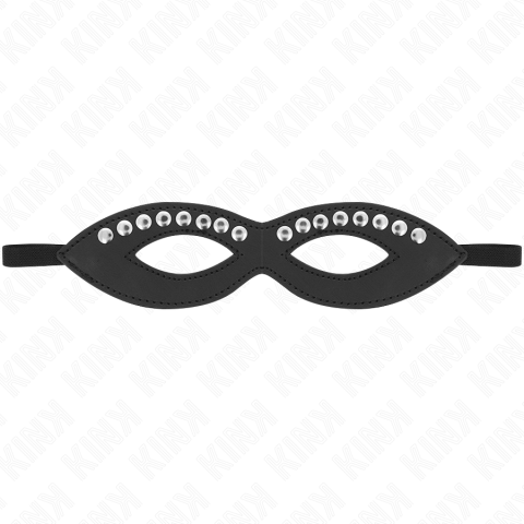 KINK - MÁSCARA DE OLHOS COM MINI REBITES MODELO 1 20,5 x 5,5 CM