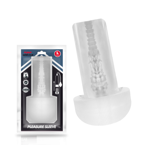 PUMP ADDICTED - MASTURBADOR COM MANGA DE PRAZER TAMANHO G