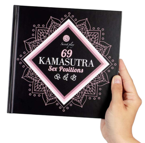 SECRETPLAY - LIVRO DE POSIÇÕES SEXUAIS KAMASUTRA (ES/EN/DE/FR/NL/PT)
