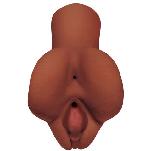 PDX PLUS - ESCOLHA SEU PRAZER MASTURBADOR DUPLO MARROM