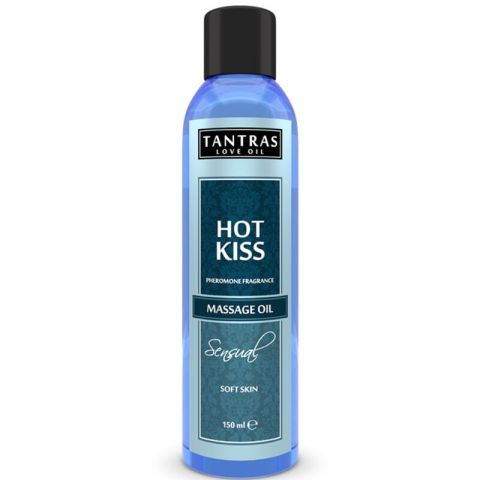 INTIMATELINE - TANTRAS LOVE OIL ÓLEO DE MASSAGEM HOT KISS 150 ML
