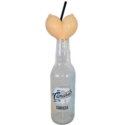 DIABLO PICANTE - TITS PARA GARRAFA DE VIDRO DE 360 ML