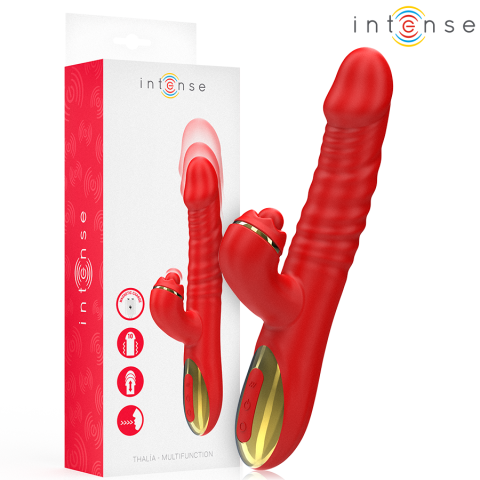 INTENSE - THALIA VIBRATION & THRUST & TAPPING VERMELHO