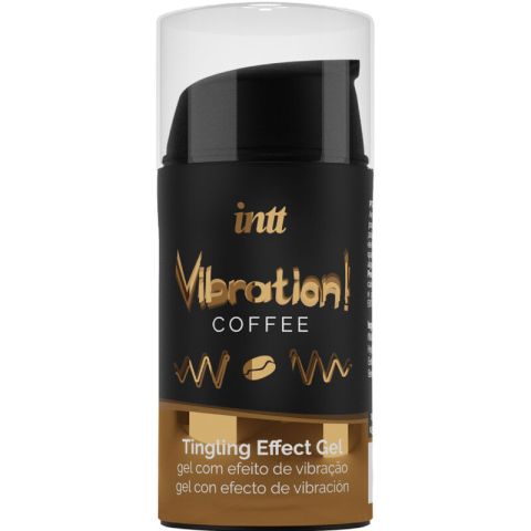 INTT - PODEROSO GEL VIBRANTE LÍQUIDO ESTIMULANTE ÍNTIMO CAFÉ 15ML