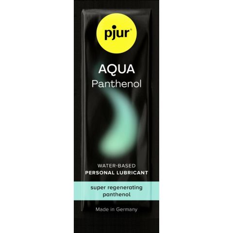 PJUR - LUBRIFICANTE À BASE DE ÁGUA AQUA PANTHENOL 2 ML