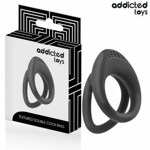 ADDICTED TOYS - ANEL DE PÊNIS COM DUPLA TEXTURA