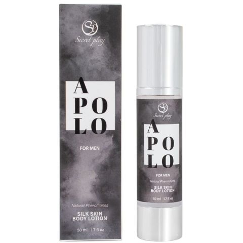 SECRETPLAY - LOÇÃO DE PELE APOLO SILK PARA HOMENS 50 ML