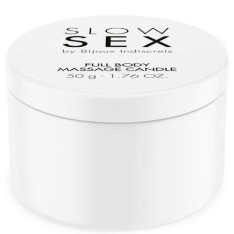 BIJOUX - SLOW SEX VELA DE MASSAGEM CORPORAL 50 G