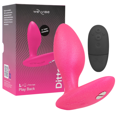 WE-VIBE - DITTO+ VIBRADOR ANAL PLUG ROSA