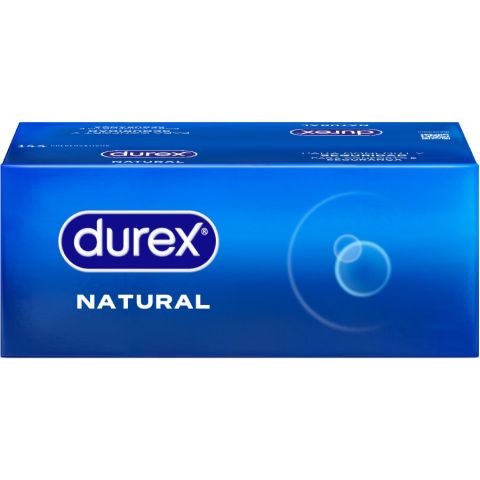 DUREX - PRESERVATIVOS NATURAIS 144 UNIDADES