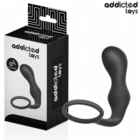 ADDICTED TOYS - PLUG ANAL COM ANEL MODELO 3