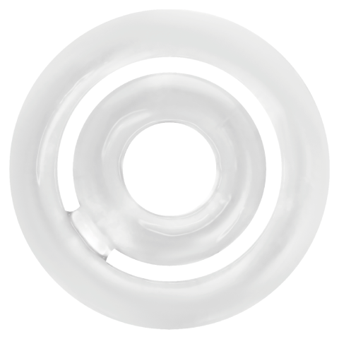 ADDICTED TOYS - POTENZ- C-RING PÊNIS TRANSPARENTE