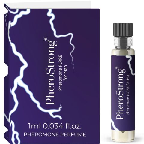 PHEROSTRONG - FLARE PERFUME COM FEROMÔNIOS PARA HOMENS 1 ML